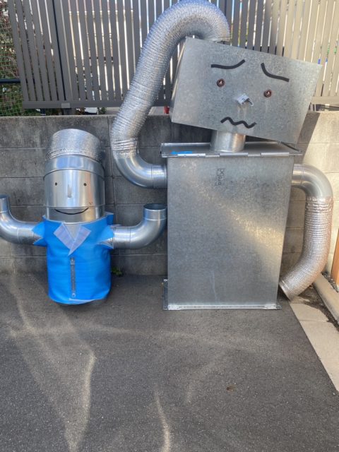 ダクトで作ったキャラクターをご紹介！